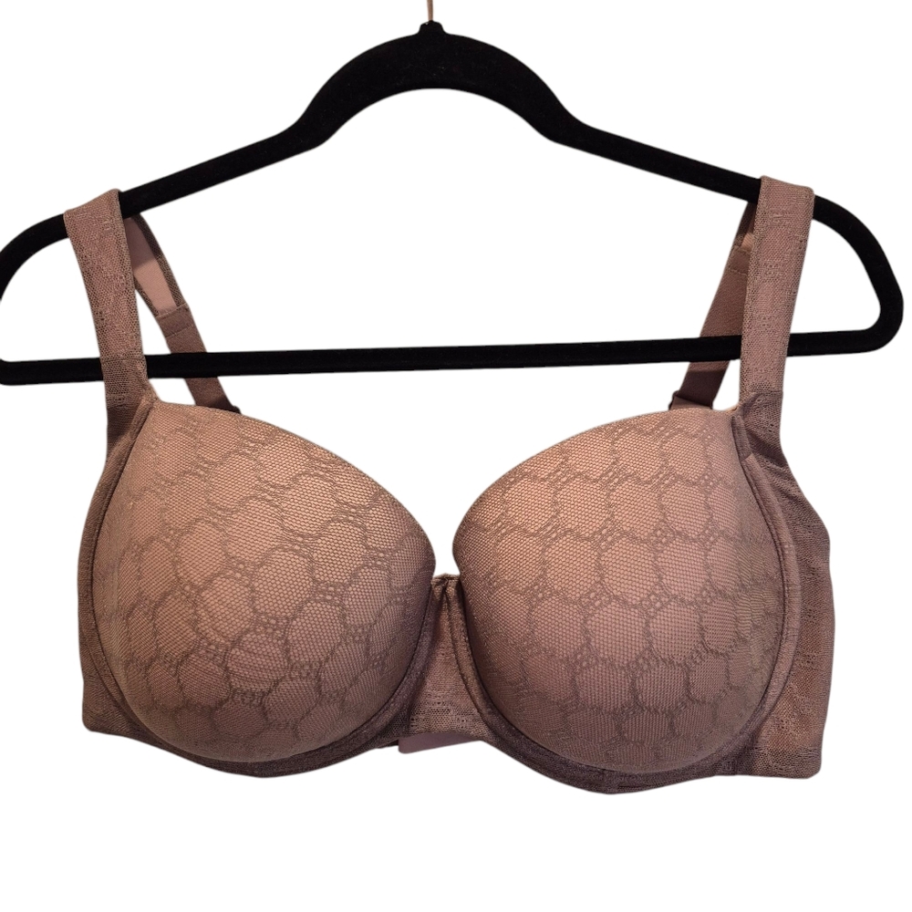 Soma Stunning Support Geo Lace Full Coverage Bra Size 40DDD Soft